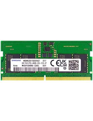 SO-DIMM DDR5 8GB DDR5-5600 SODIMM Samsung, PC5-44800, CL40, 1Rx16, 1.1V, Bulk (M425R1GB4BB0-CWMOD)