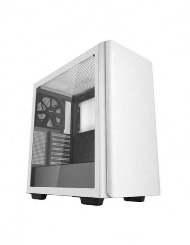 Корпуса Deepcool DEEPCOOL CK500 WH ATX Case, with Side-Window (Tempered Glass Side Panel), without PSU, Tool-less, Pre-installed