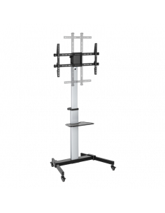Подставка под телевизор на ножке Reflecta Elegant 86P-Shelf, Серебристый