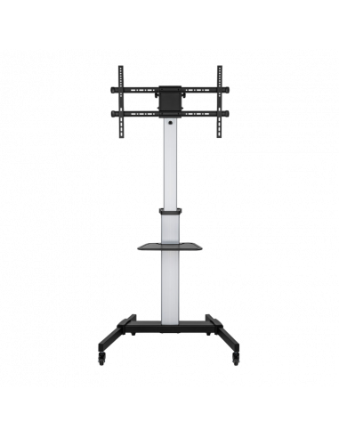 Suport pentru TV pe picior Reflecta Elegant 86P-Shelf, Argintiu