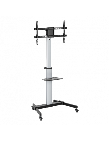 Suport pentru TV pe picior Reflecta Elegant 86P-Shelf, Argintiu