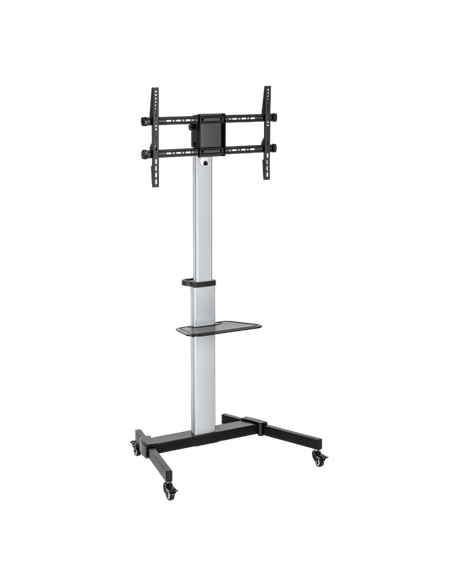 Suport pentru TV pe picior Reflecta Elegant 86P-Shelf, Argintiu