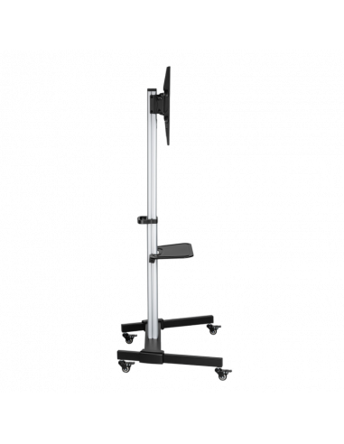 Suport pentru TV pe picior Reflecta Elegant 86P-Shelf, Argintiu