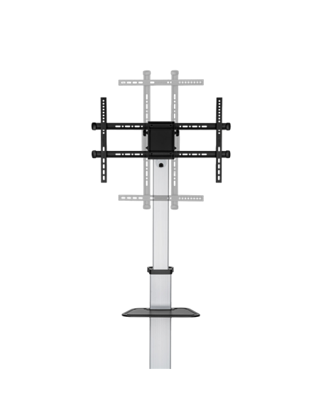 Suport pentru TV pe picior Reflecta Elegant 86P-Shelf, Argintiu