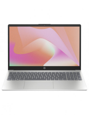 Ноутбуки HP HP Laptop 15 Natural Silver (15-fd0083ci), 15.6 SVA FHD 250 nits (Intel Core i3-N305, 8xCore, up to 3.8 GHz, 8GB (1x