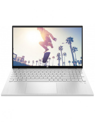 Laptopuri HP HP Pavilion 15 x360 Natural Silver (15-er1021ci), 15.6 FHD (1920x1080) IPS 250 nits Multitouch (Intel Core i5-1235U