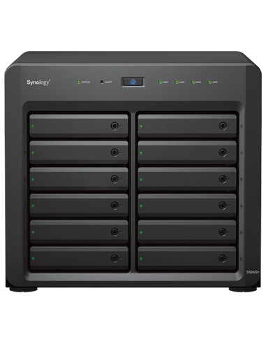 Сетевое хранилище SYNOLOGY DS2422+, Чёрный