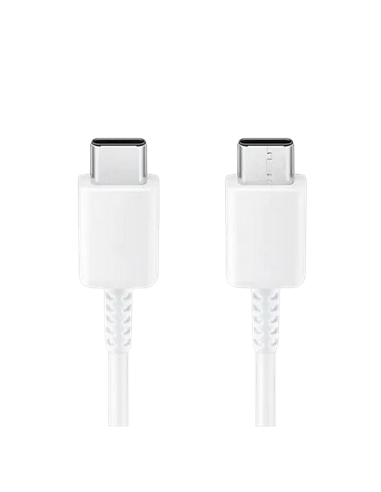 Зарядный кабель Samsung EP-DA705BWRGRU, USB Type-C/USB Type-C, 1м, Белый