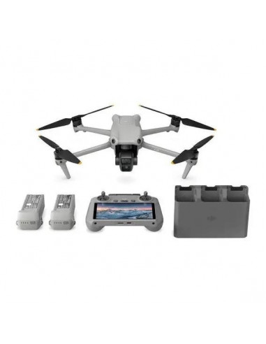 Дроны (964731) DJI Air 3 Fly More Combo + Controller 5.5 - Portable Drone, DJI RC2 5.5, 48MP photo, 4K 100fps FHD 200fps camera