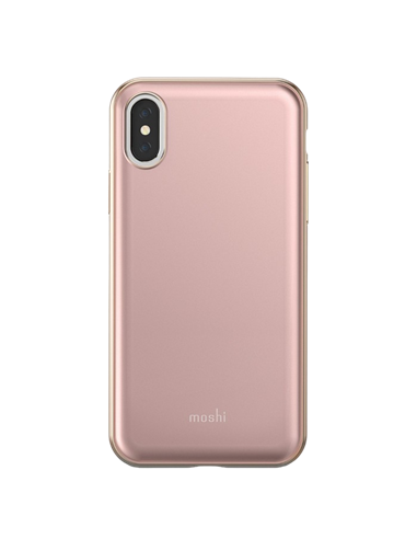 Чехол Moshi iGlaze - iPhone XS/X, Розовый