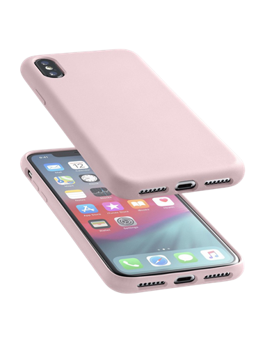 Husă Cellularline iPhone XS Max - Case, Roz