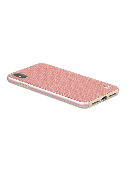 Husă QUMO Vesta - iPhone XS Max, Roz Husă QUMO Vesta - iPhone XS Max, Roz