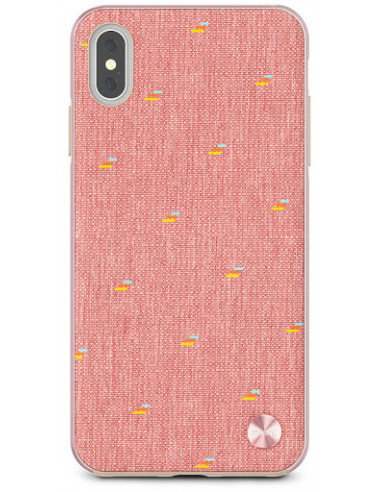 Чехол QUMO Vesta - iPhone XS Max, Розовый