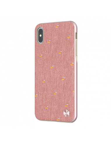 Чехол QUMO Vesta - iPhone XS Max, Розовый