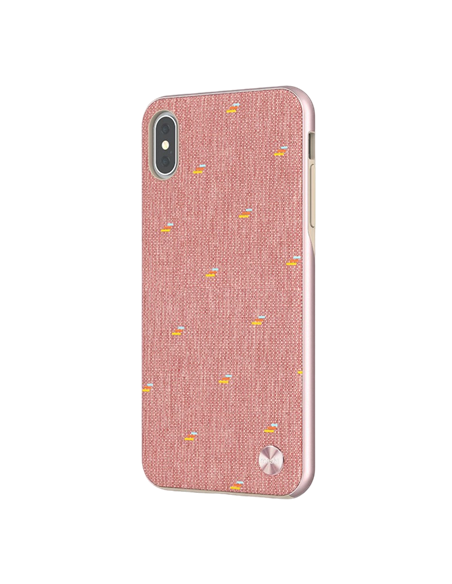 Husă QUMO Vesta - iPhone XS Max, Roz Husă QUMO Vesta - iPhone XS Max, Roz