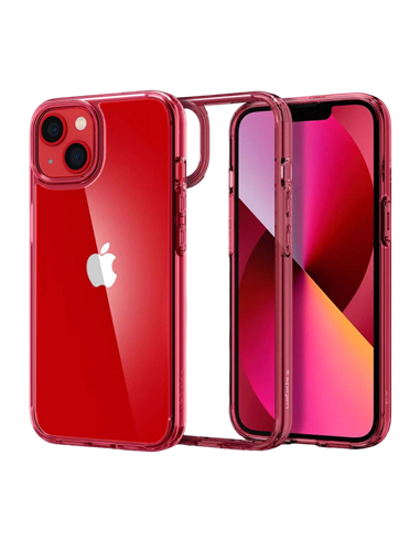 Чехол Spigen iPhone 13, Ultra Hybrid, Red Crystal