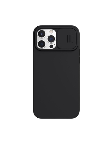 Чехол Nillkin iPhone 13 Pro, CamShield Silky Magnetic Silicone, Elegant Black