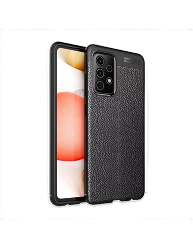 Чехол Xcover Galaxy A72 - Leather, Чёрный