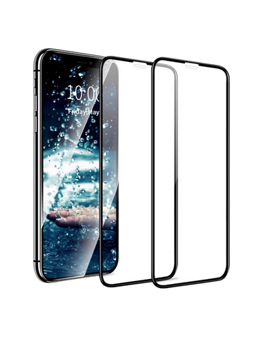 Sticlă de protecție Cellularline Tempered Glass for iPhone 11 Pro Max/ XS Max, Negru