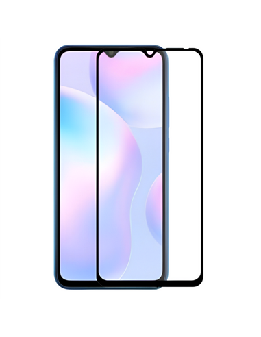 Sticlă de protecție Xcover Redmi9A/9C - All Glue, Negru