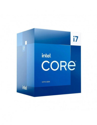 Procesor 1700 Alder Lake Intel Core i7-13700, S1700, 1.5-5.2GHz, 16C (8P+8Е) 24T, 30MB L3 + 24MB L2 Cache, Intel UHD Graphics 7