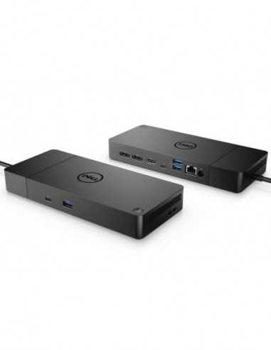 Cuplare și conectare Dell Dock WD19s, 130W - 2USB-C 3.1 Gen 2, 3USB-A 3.1 Gen 1 with PowerShare, 2xDisplay Port 1.4