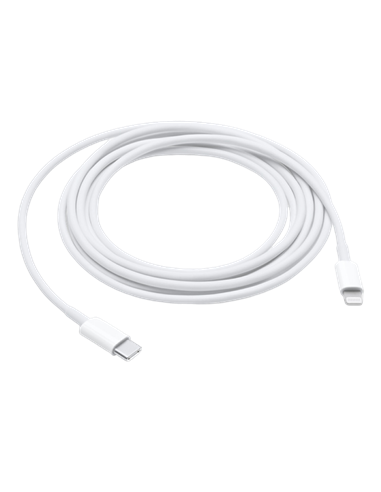 Cablu încărcare și sincronizare Apple MQGH2ZM/A, USB Type-C/Lightning, 2m, Alb