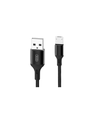 Cablu încărcare și sincronizare XO NB143, USB Type-A/Lightning, 2m, Negru