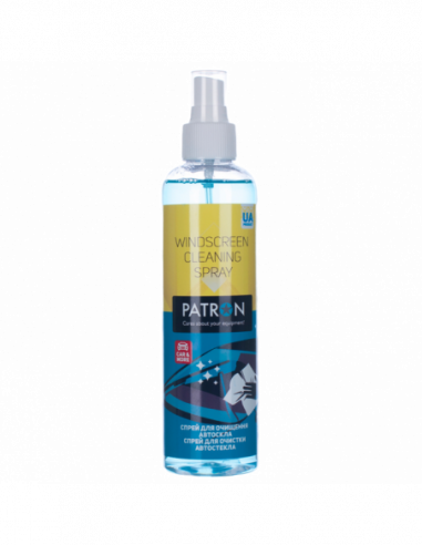 Чистящие принадлежности Cleaning liquid for windscreens PATRON F3-003, Spray 250 ml