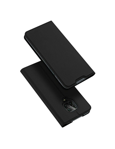 Husă tip carte Xcover Xiaomi Redmi Note 9S/Note 9 Pro/Note 9 Pro Max, Negru