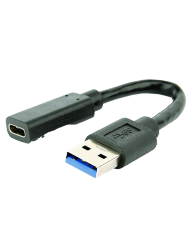 Cablu încărcare și sincronizare Cablexpert A-USB3-AMCF-01, USB Type-A/USB Type-C (F), 0,1m, Negru