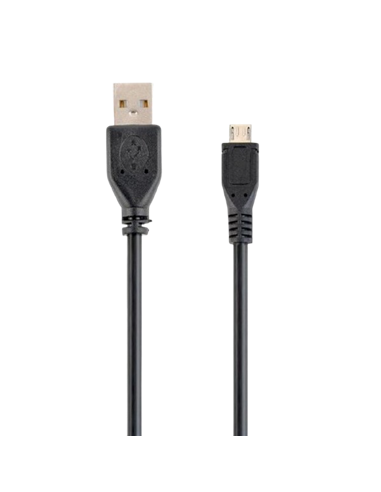 Cablu încărcare și sincronizare Cablexpert CCP-mUSB2-AMBM-0.5M, USB Type-A/micro-USB, 0,5m, Negru