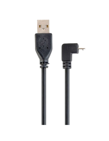 Cablu încărcare și sincronizare Cablexpert CCP-mUSB2-AMBM90-6, USB Type-A/micro-USB, 1,8m, Negru