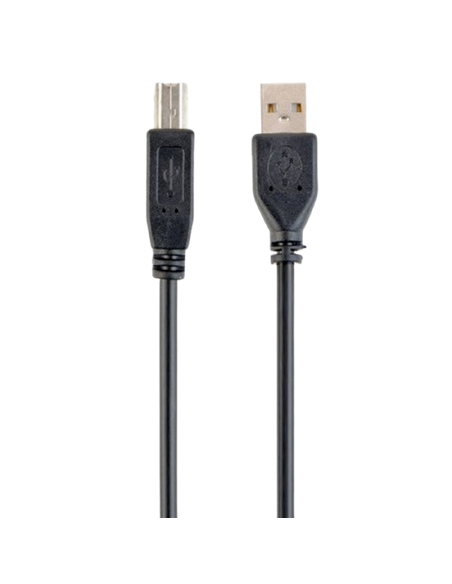 Адаптер USB Cablexpert CCP-USB2-AMBM-1M, USB Type-A/USB Type-B, 1м, Чёрный