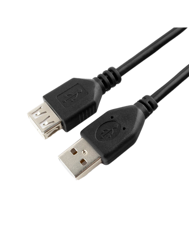 Cablu prelungitor Cablexpert CCP-USB2-AMAF-10, USB Type-A (M)/USB Type-A (F), 3m, Negru