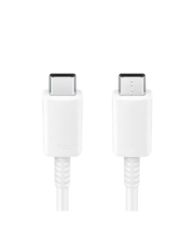 Кабель для зарядки и синхронизации Samsung EP-DN975BWRGRU, USB Type-C/USB Type-C, 1м, Белый