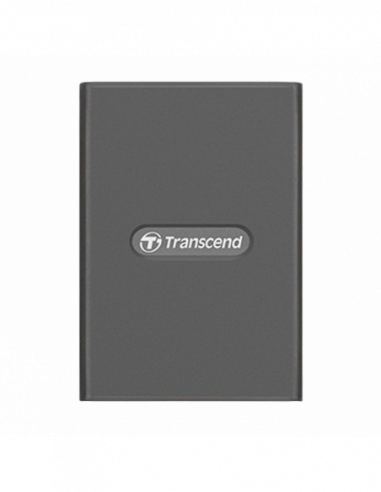 Cititoare de carduri USB Card Reader Transcend TS-RDE2 Space Gray, USB3.2Type C (CFexpress Type B)