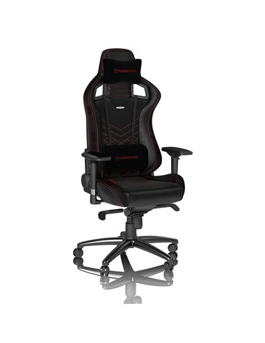 Scaun Gaming Noblechairs Epic, PU Piele, Negru/Rosu