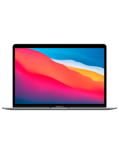 Laptop 13,3" Apple MacBook Air A2337, Gri cosmic, M1 with 8-core CPU and 7-core GPU, 8GB/256GB, macOS Big Sur