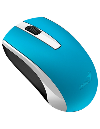 Mouse Wireless Genius ECO-8100, Albastru