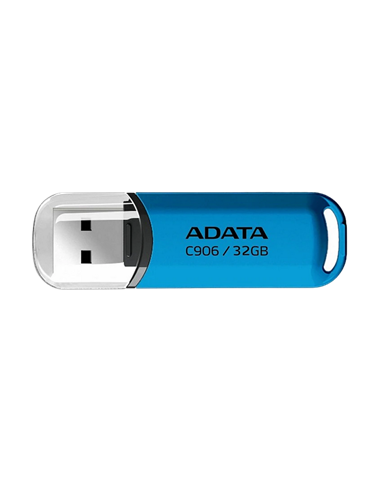 USB Flash накопитель ADATA C906, 32Гб, Синий