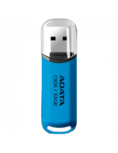 USB Flash накопитель ADATA C906, 32Гб, Синий