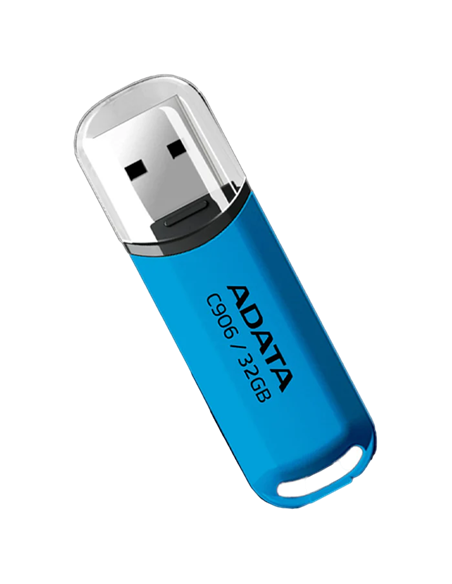 USB Flash накопитель ADATA C906, 32Гб, Синий