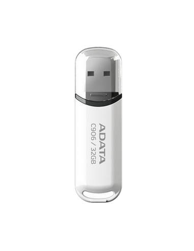 USB Flash накопитель ADATA C906, 32Гб, Белый