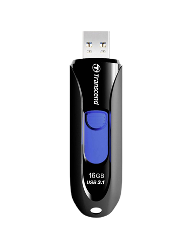 USB Flash накопитель Transcend JetFlash 790, 16Гб, Чёрный