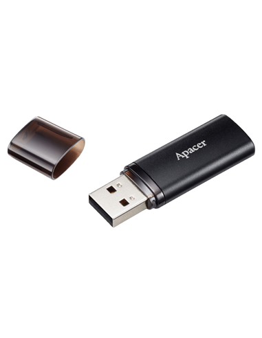 USB Flash накопитель Apacer AH25B, 32Гб, Чёрный