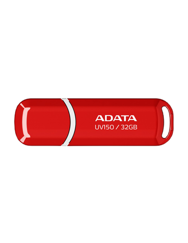 USB Flash накопитель ADATA UV150, 32Гб, Красный