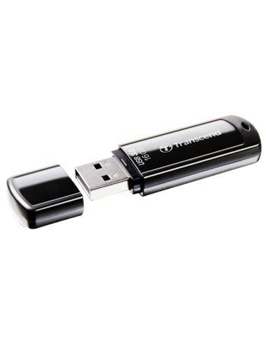 USB Flash накопитель Transcend JetFlash 700, 16Гб, Чёрный