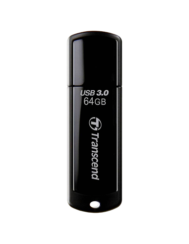 USB Flash накопитель Transcend JetFlash 700, 64Гб, Чёрный