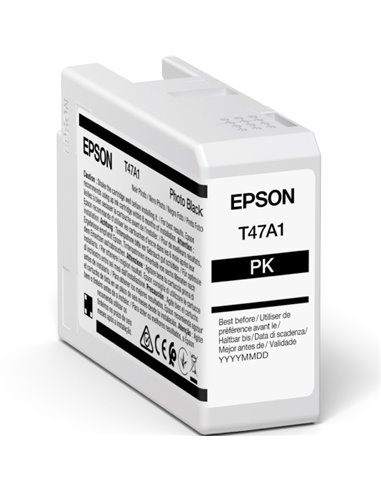 Картридж чернильный Epson T47A1 UltraChrome PRO 10 INK, C13T47A100, Циан